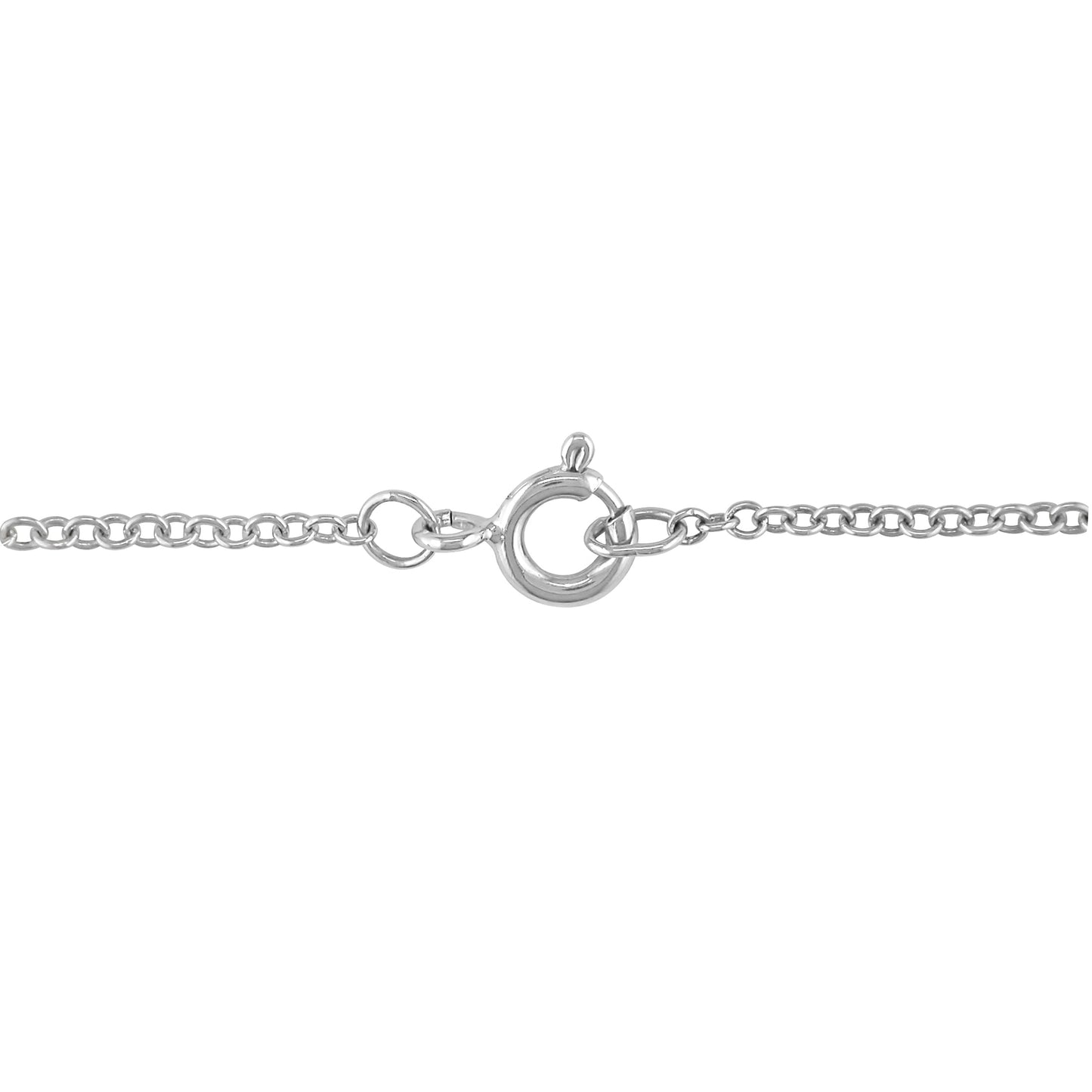Women'S 5/8 Carat T.G.W. Round-Cut Created White Sapphire Sterling Silver Double Heart Pendant with Chain with Shared Prong Setting and Spring Ring Clasp - 18 In.