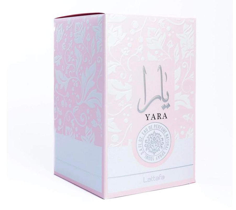 Lattafa Yara for Women Eau De Parfum Spray, 3.40 Ounce | Long Lasting | Notes Vanilla , Jasmine , Musk . Fragrance Perfume Vanilla Scent Cologne