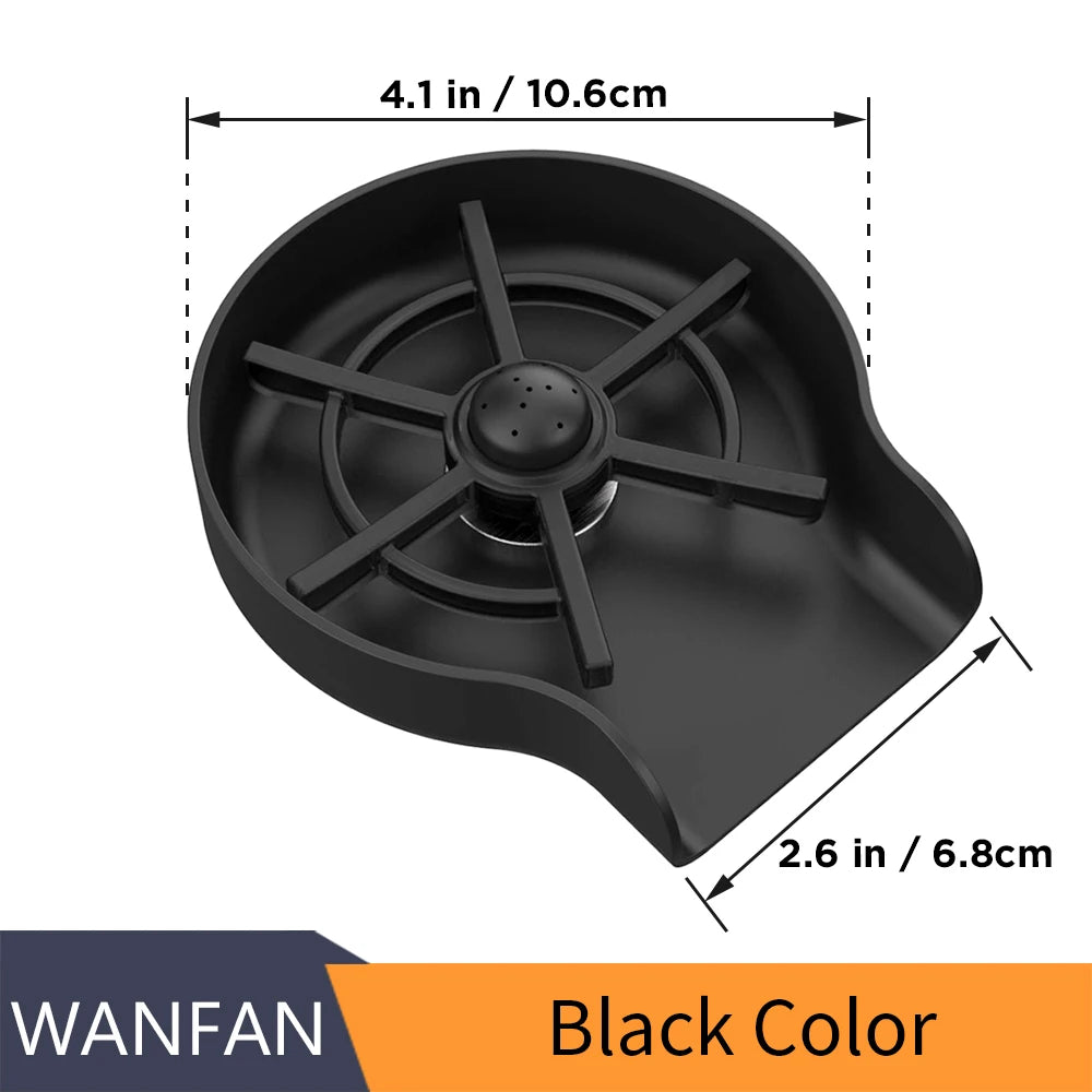 Faucet Glass Rinser for Home Sink Automatic Cup Scourer Washer Bar Coffee Pitcher Wash Cups Tool Household Kitchen Accessories