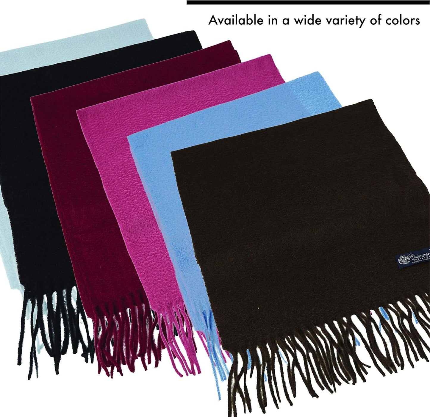 100% Pure Women Cashmere Shawl - Perfect for Daily Wear or Any Occasion, Long Winter Warm Shawl - 36" X 80"
