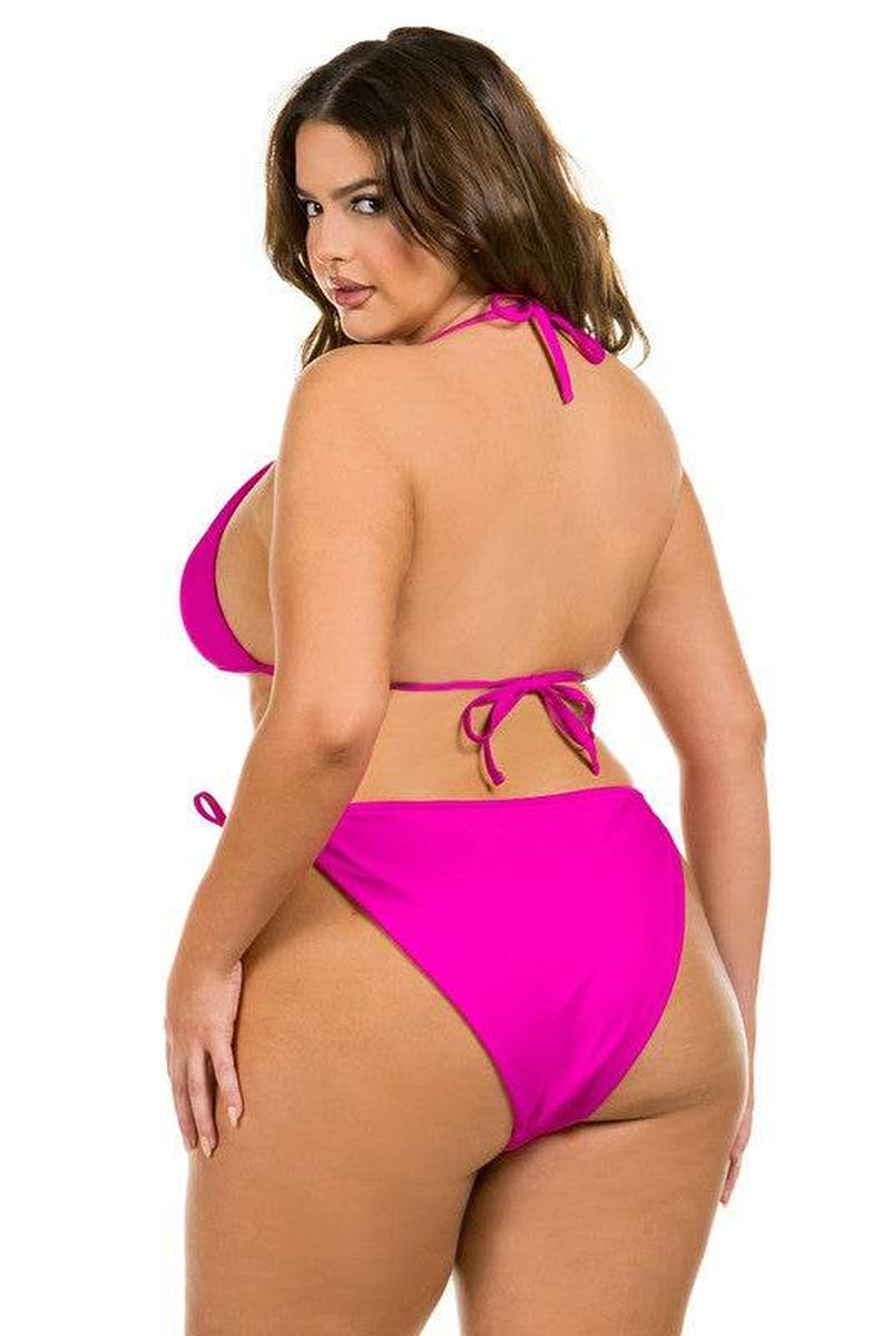 TRIANGULAR TWO PIECE plus SIZE BIKINI