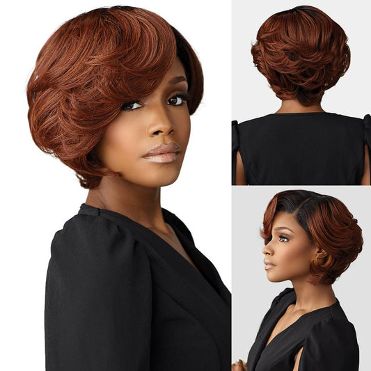Sensationnel HD Lace Front Wig Butta Lace Glueless Chic Bob Unit 1