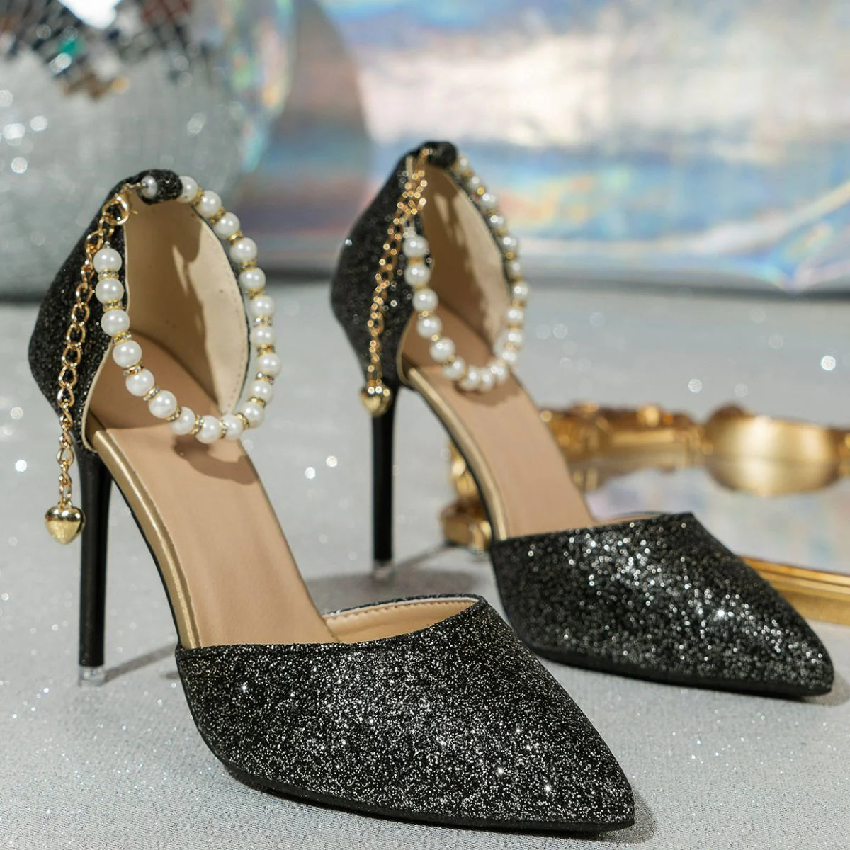Point Toe Stiletto Pumps