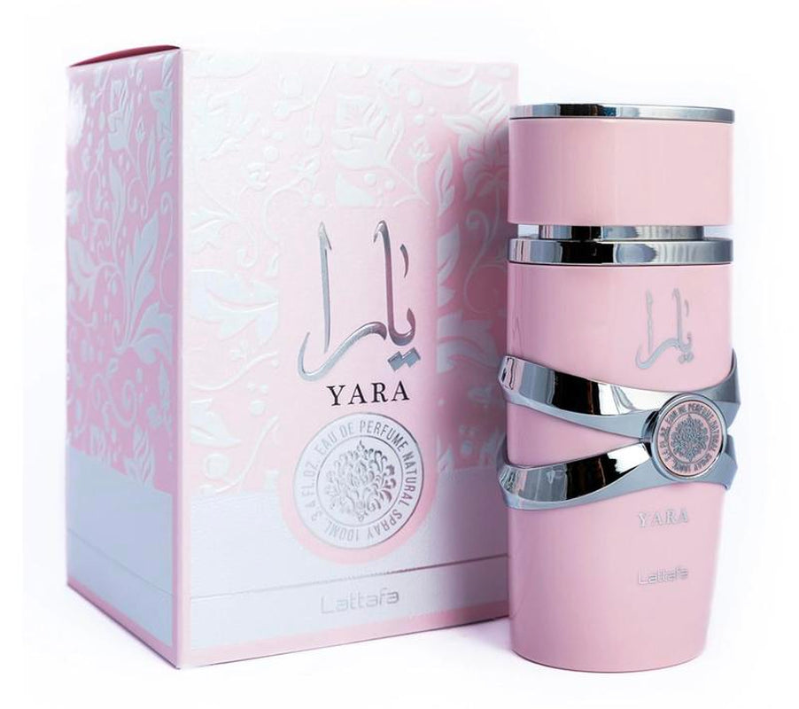 Lattafa Yara for Women Eau De Parfum Spray, 3.40 Ounce | Long Lasting | Notes Vanilla , Jasmine , Musk . Fragrance Perfume Vanilla Scent Cologne