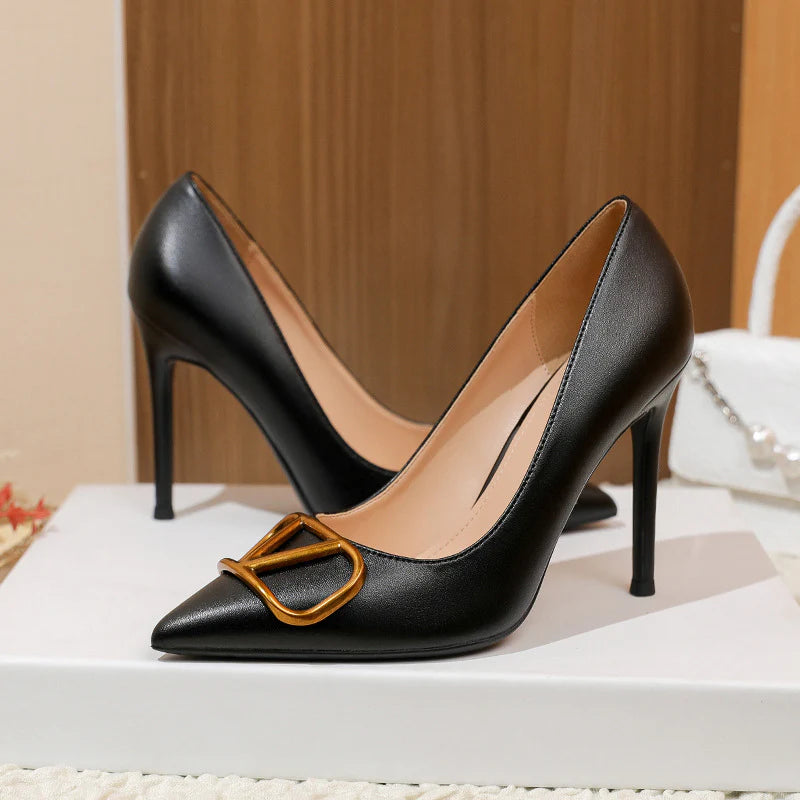 Point Toe Stiletto Pumps