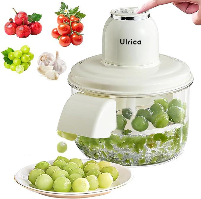 ULRICA Smart Electric Peeler – Rechargeable Kitchen Gadget for Effortless Garlic, Grape & Tomato Peeling