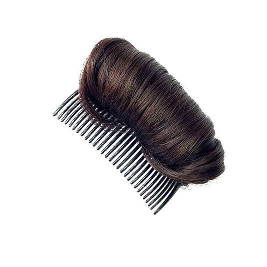 1Pcs Invisible False Hair Clip Hair Base Bump Fluffy Volume Increased Styling Accessories for Women Girls (Dark Brown)