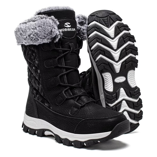 Women'S Snow Boots Anti-Slip Waterproof Warm Winter Shoes