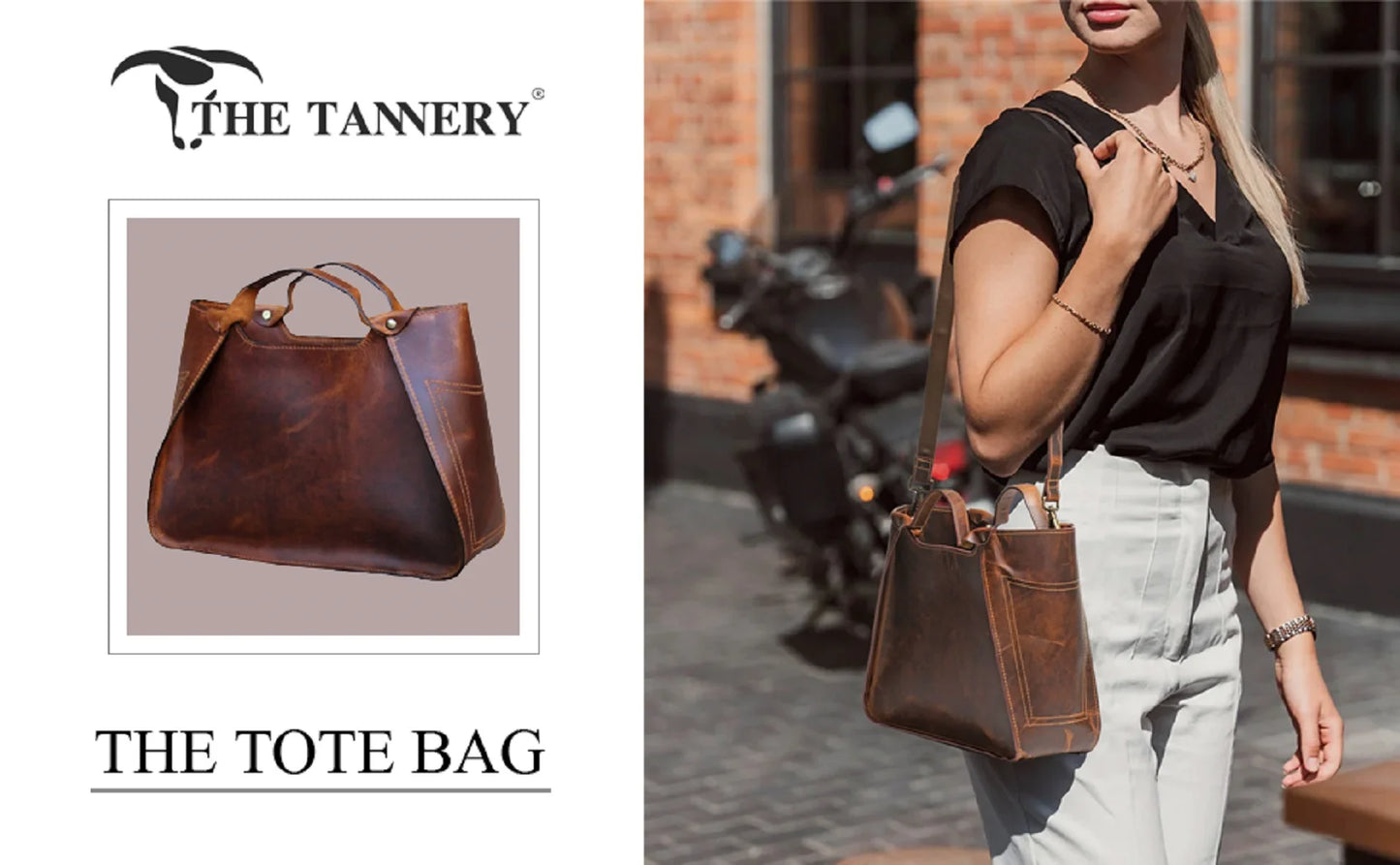 Genuine Leather Purse Travel Handbag Designer Shoulder Tote Bag for Women