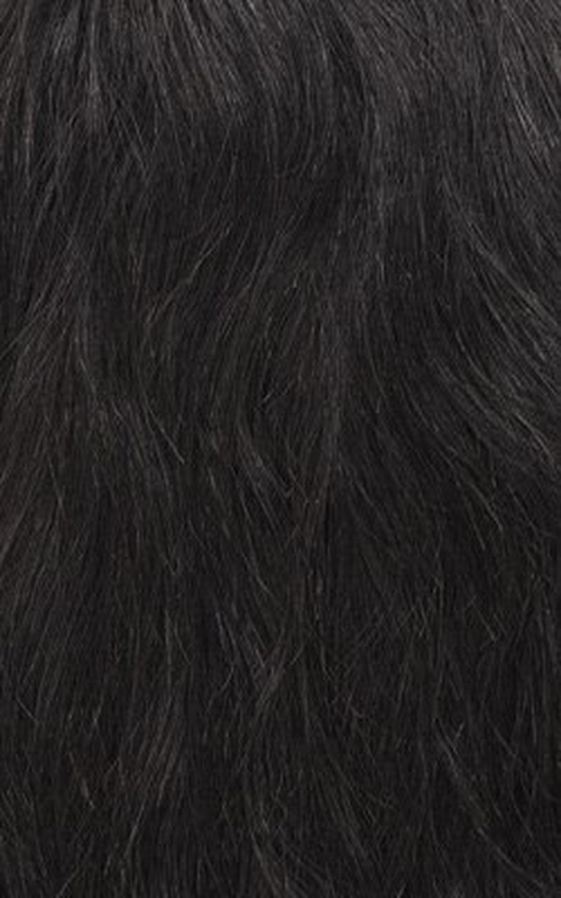 Human Hair Premium Blend Clip-In Big Beautiful Kinky Straight 18" 9Pcs (NBLK)