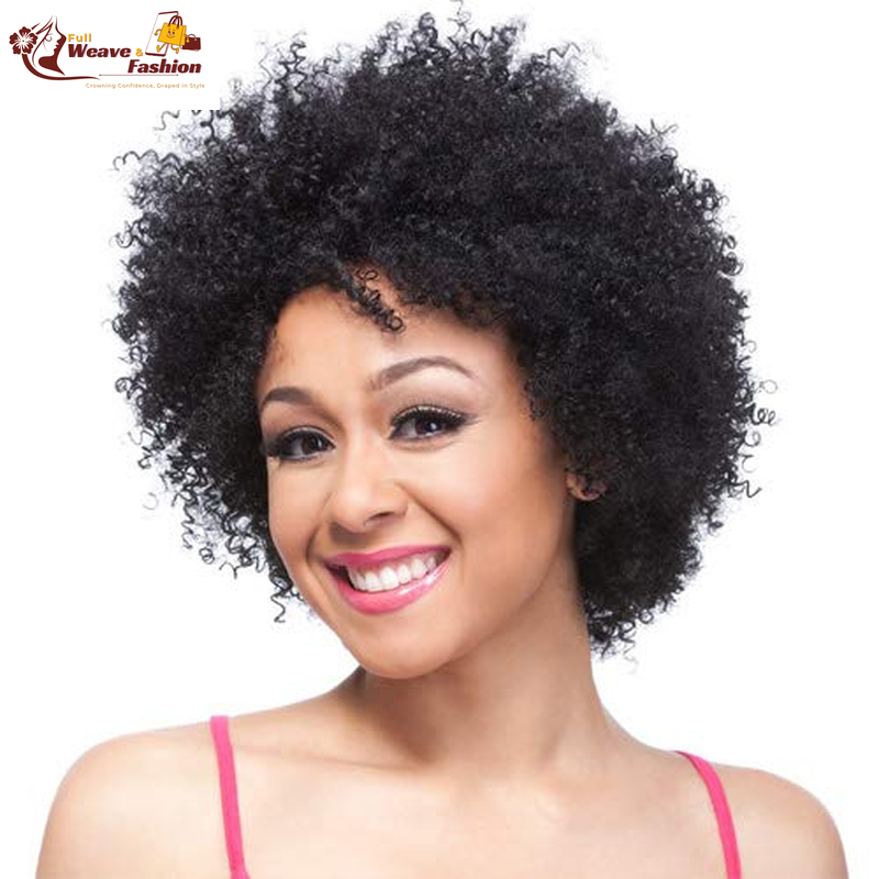 Human Hair Wig It'S a Wig Afro Curl (P1B/33)