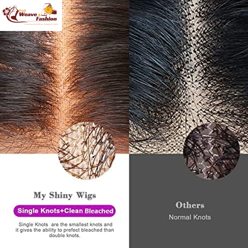 MYSHINYWIGS 13X4 Clear HD Lace Front Wig Clean Hairline Hd Lace Body Wave Wig Side/Middle/Free Part Wig Human Hair Transparent Invisible Lace Front Wigs with Baby Hair Natural Color 32 Inch